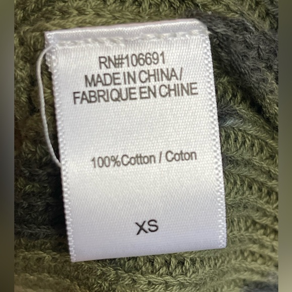 Young Fabulous and Broke green camo Tie-Dye distressed Women's Cardigan. New - Picture 10 of 11